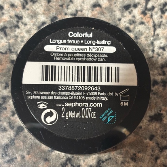 Sephora Colorful Eyeshadow Prom Queen 307 NWT Pinkish - Picture 4 of 5